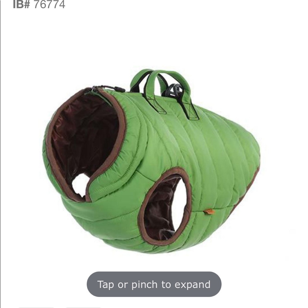 Gooby Padded Vest Lift (Small, green)